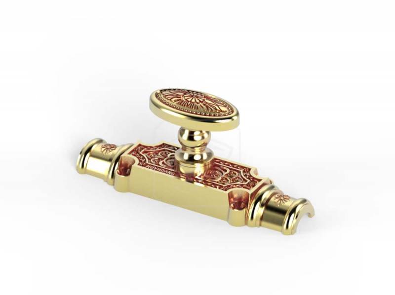 Chốt cremone đồng cửa đi KEHC02