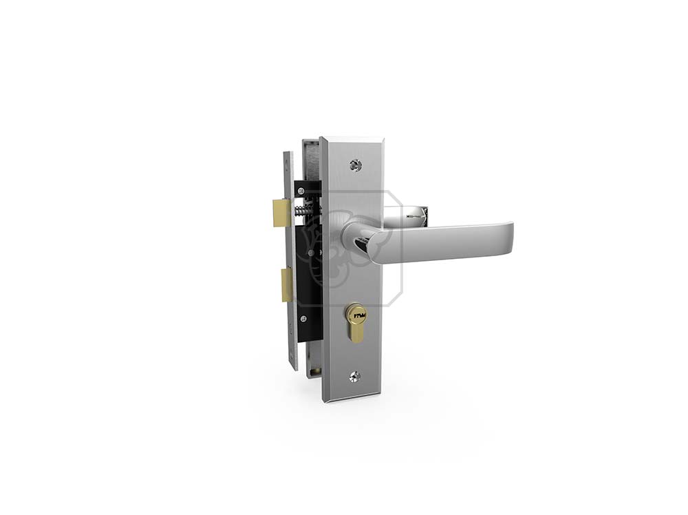 Khóa cửa tay gạt inox thông phòng SS5810