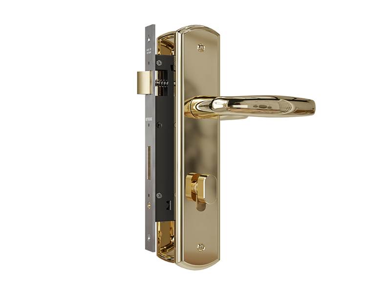 Khóa tay gạt cửa ra vào HC8566-PVDGO