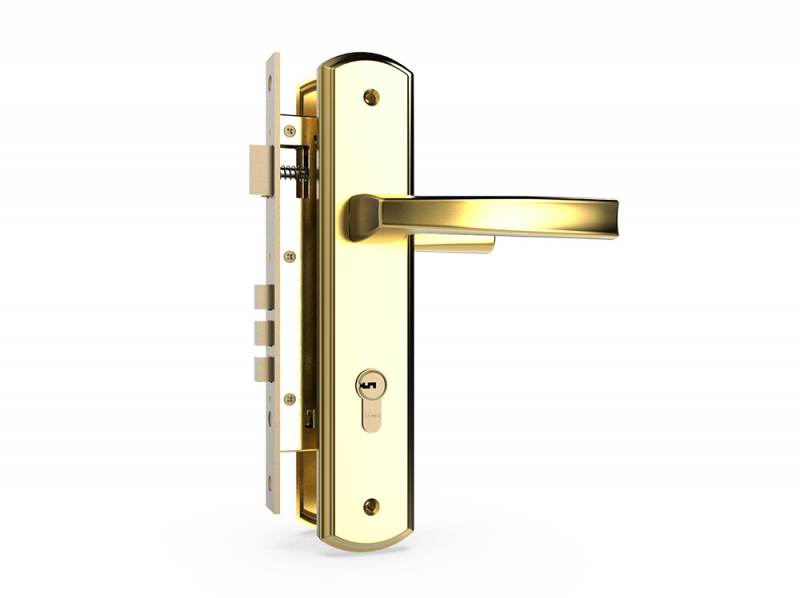 Khóa tay nắm cửa ra vào HC8568-PVDGO