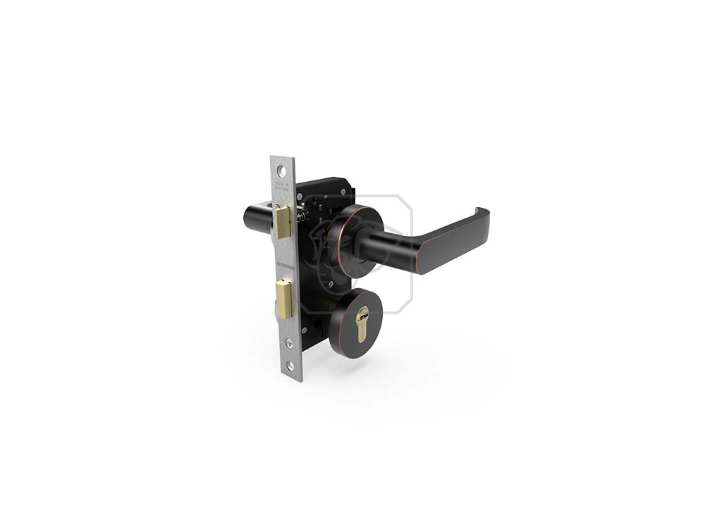 Khóa tay nắm phân thể mạ đồng đen SSPT5810-ABC
