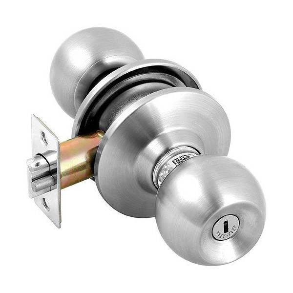 Khóa tay nắm tròn không chìa Việt Tiệp 04208