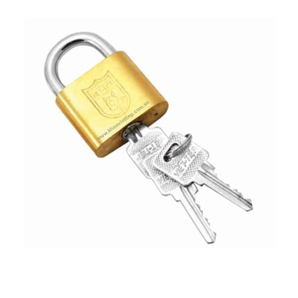 Khóa treo đồng bấm Việt Tiệp 0145MB