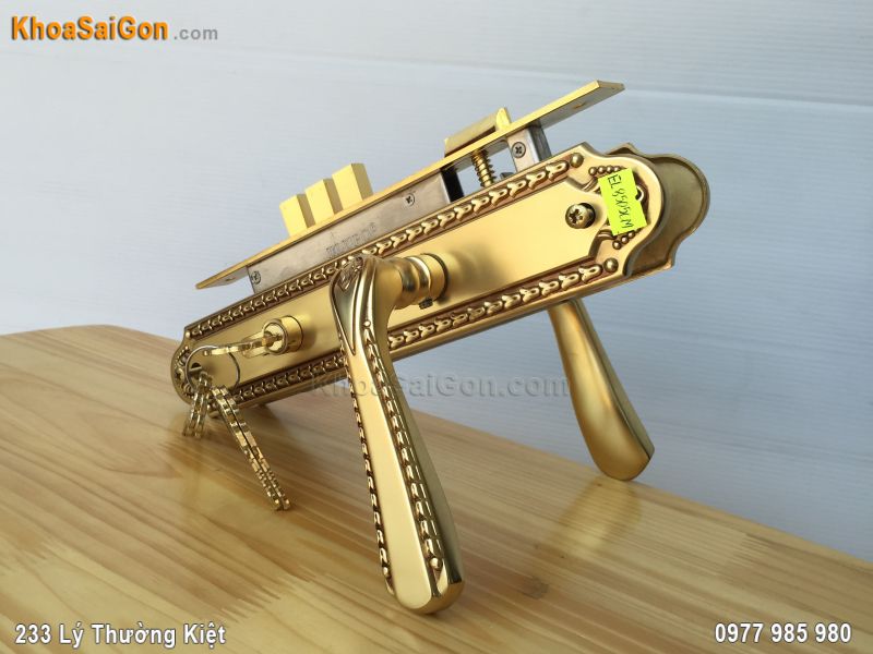 Kh&oacute;a cửa gỗ tay gạt Elupo EL-5602 -1