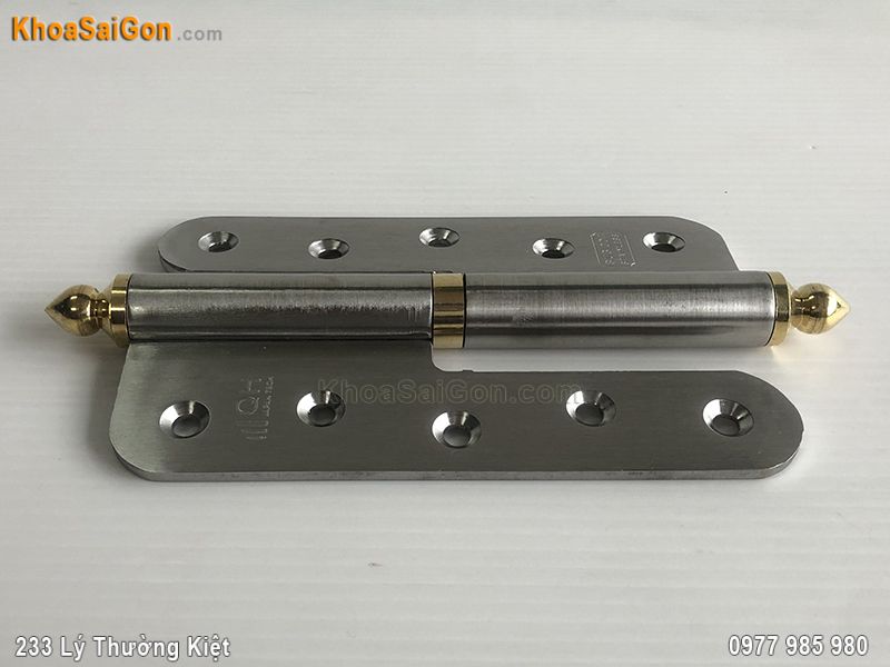Bản lề cối inox SUS-304 ch&oacute;p đồng nhọn QH-10 -1