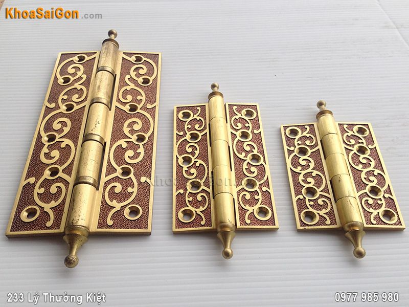 Bản lề l&aacute; đồng hoa d&acirc;y -1