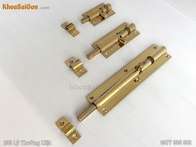Chốt cửa bằng đồng -2