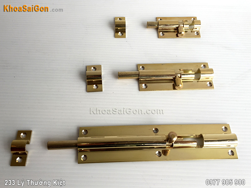 Chốt cửa bằng đồng -3