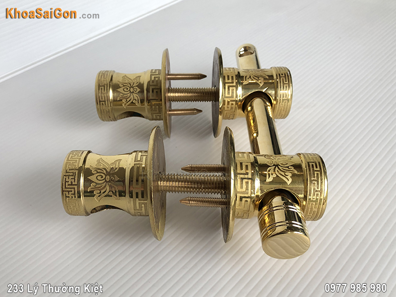 Ch&ugrave;y đồng hoa văn cỡ nhỏ -2
