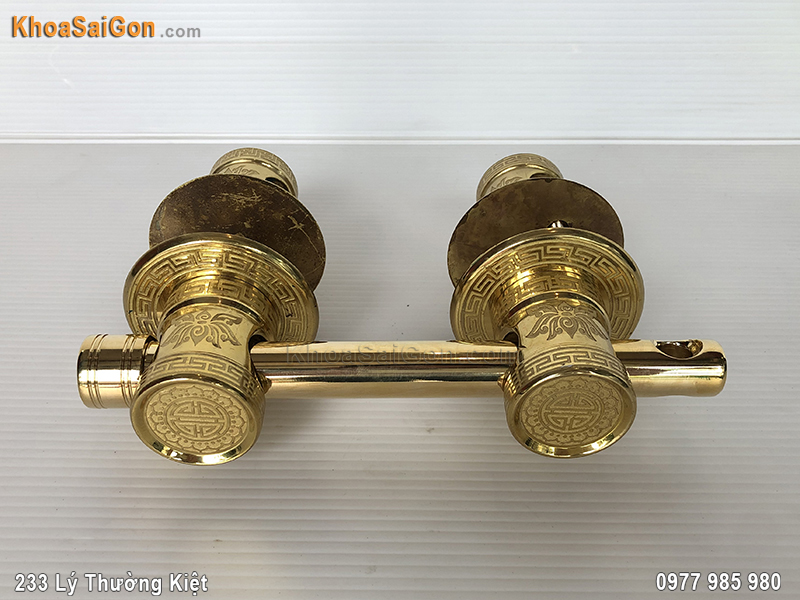 Ch&ugrave;y đồng hoa văn cỡ nhỏ -3
