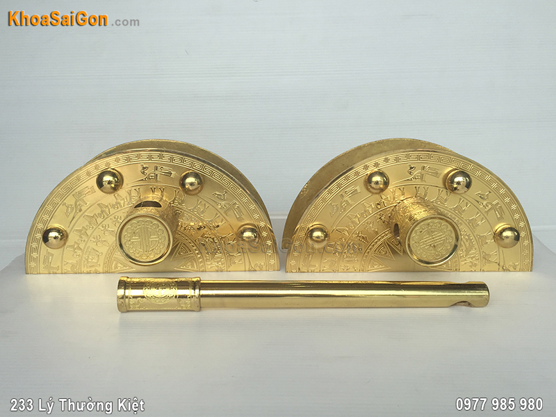 Ch&ugrave;y đồng then c&agrave;i cửa cổng -4