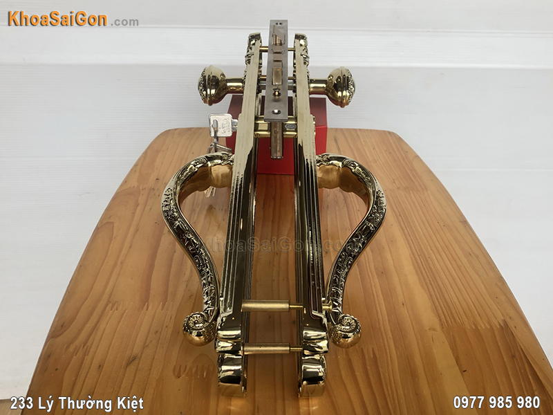 Kh&oacute;a cửa đại sảnh cao cấp HC8524DS-PVDGO -4