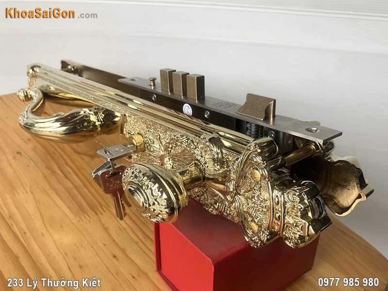 Kh&oacute;a cửa đại sảnh cao cấp HC8524DS-PVDGO -6