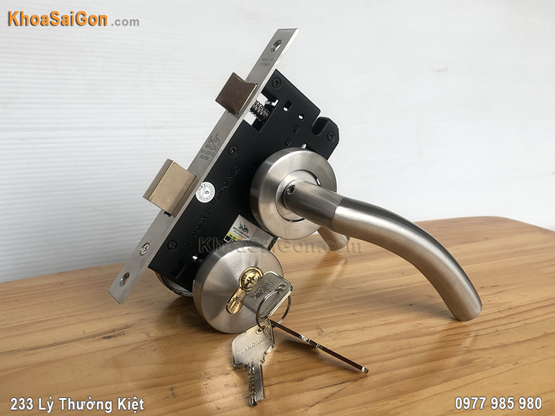 Khóa cửa tay gạt phân thể PTSS5837 -3 Khóa cửa tay gạt phân thể PTSS5837 -3
