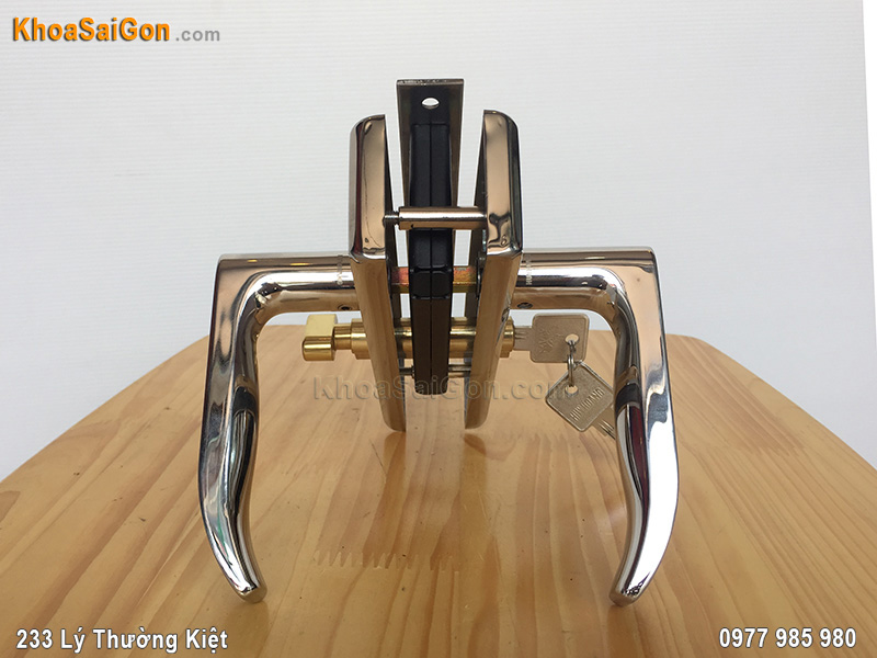 Khóa cửa tay gạt thông phòng SS5810 -5 Khóa cửa tay gạt thông phòng SS5810 -5