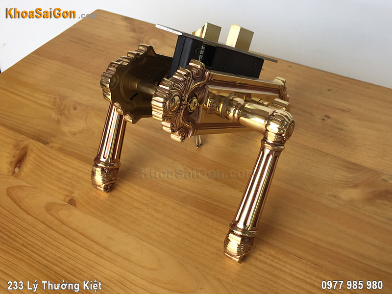 Kh&oacute;a tay gạt cửa th&ocirc;ng ph&ograve;ng HC5826 -3