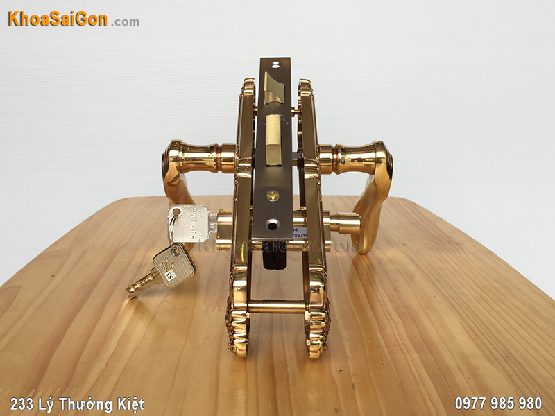 Kh&oacute;a tay gạt cửa th&ocirc;ng ph&ograve;ng HCP5829 -6