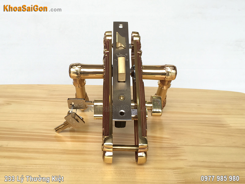 Kh&oacute;a tay nắm cửa th&ocirc;ng ph&ograve;ng HC5824 -6