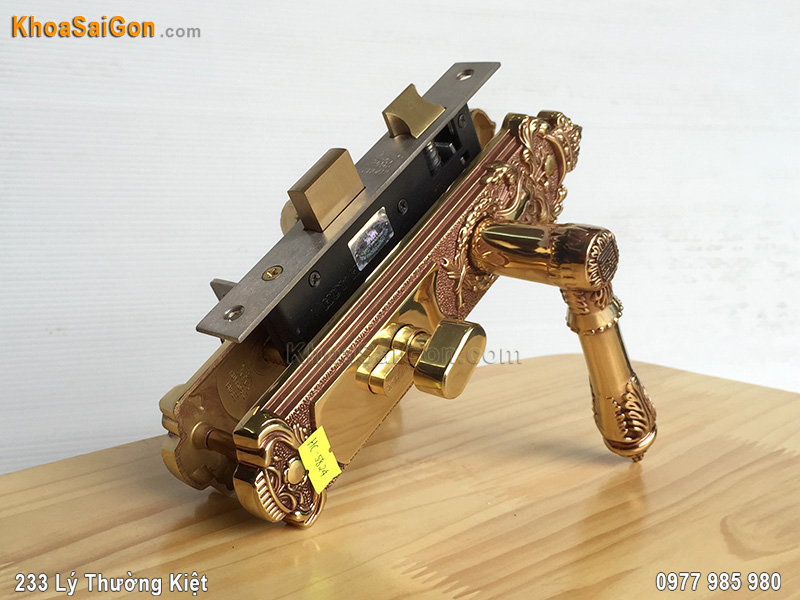 Kh&oacute;a tay nắm cửa th&ocirc;ng ph&ograve;ng HC5824 -8