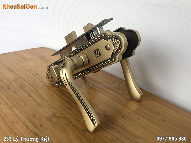 Kh&oacute;a tay nắm cửa th&ocirc;ng ph&ograve;ng HCX5861 -7