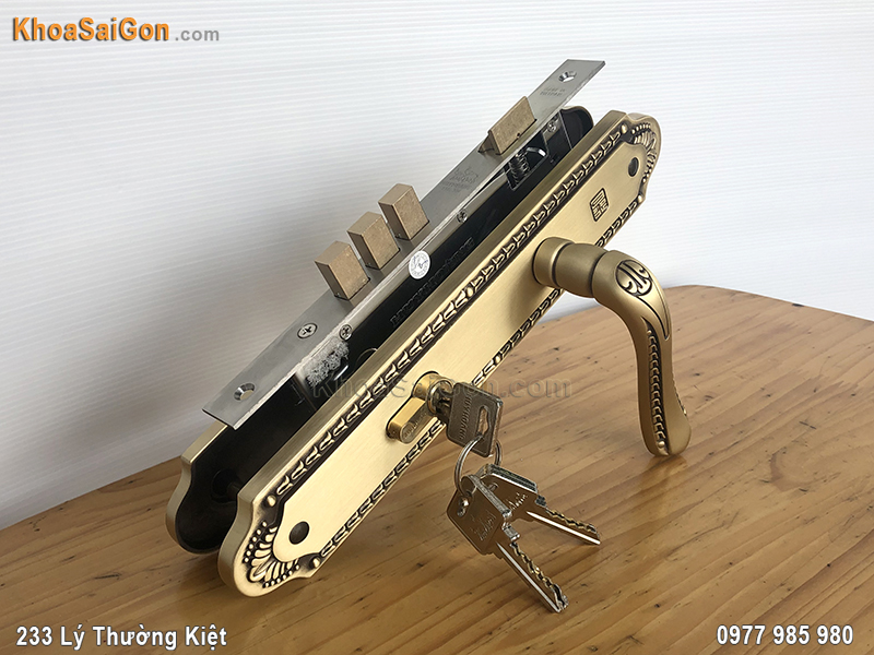Khóa tay nắm Huy Hoàng HCX8561 -7 Khóa tay nắm Huy Hoàng HCX8561 -7