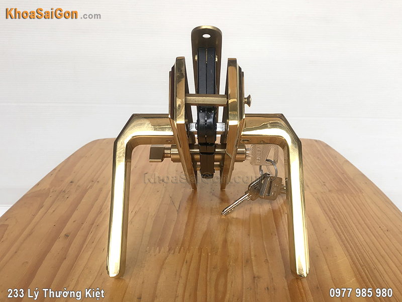 Kh&oacute;a tay gạt inox Việt Tiệp 04315 - 2
