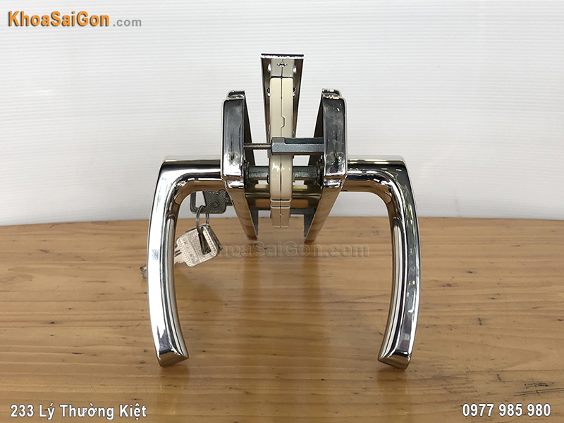 Khóa tay gạt inox Việt Tiệp 04813 -2 Khóa tay gạt inox Việt Tiệp 04813 -2