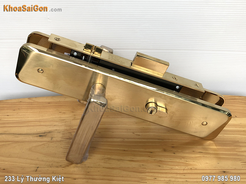 Kh&oacute;a tay nắm cửa ch&iacute;nh Việt Tiệp 04935 - 1