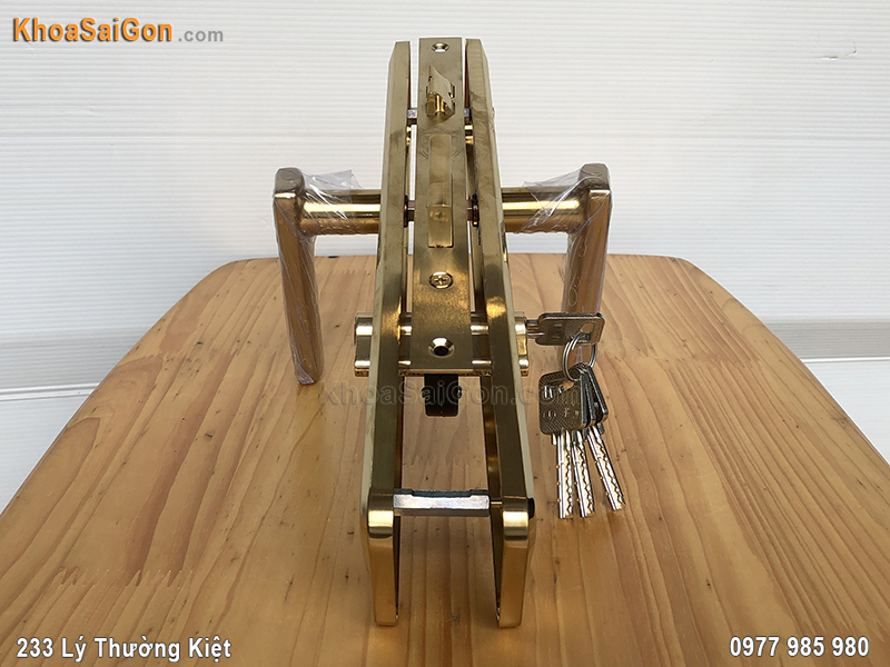 Kh&oacute;a tay nắm cửa ch&iacute;nh Việt Tiệp 04935 - 2