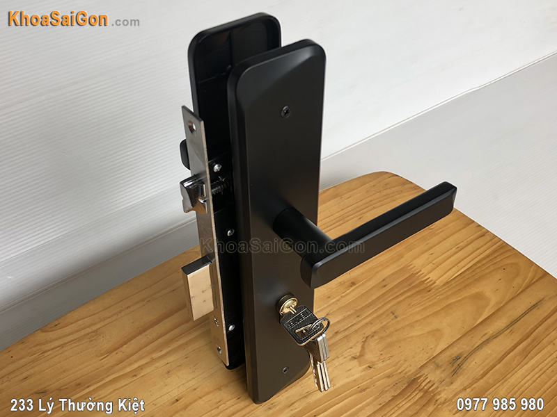 Kh&oacute;a tay nắm cửa ch&iacute;nh Việt Tiệp 04937 - 5