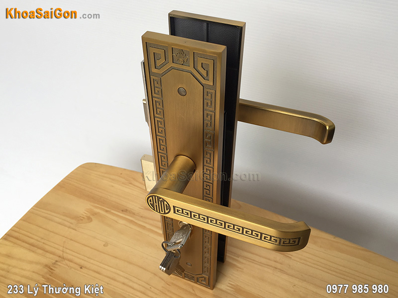 Kh&oacute;a tay nắm cửa ch&iacute;nh Việt Tiệp 04938 - 4
