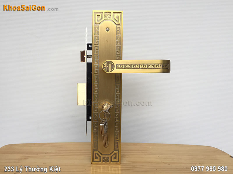 Kh&oacute;a tay nắm cửa ch&iacute;nh Việt Tiệp 04938 - 6