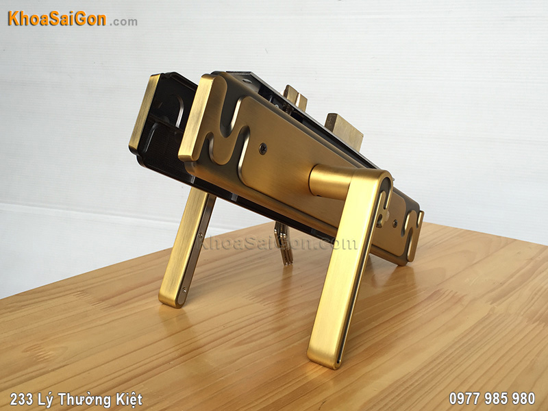 Kh&oacute;a tay nắm cửa ch&iacute;nh Việt Tiệp 04939 - 5