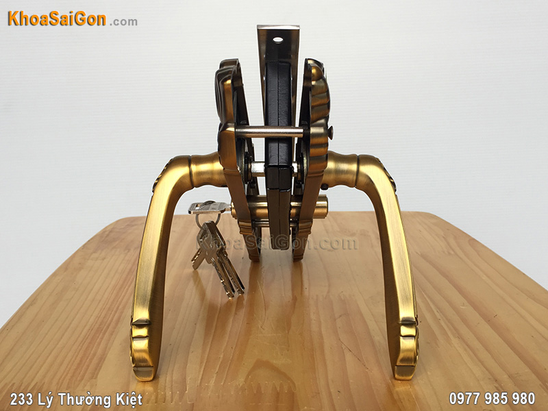 Kh&oacute;a tay nắm cửa ch&iacute;nh Việt Tiệp 04942 - 4