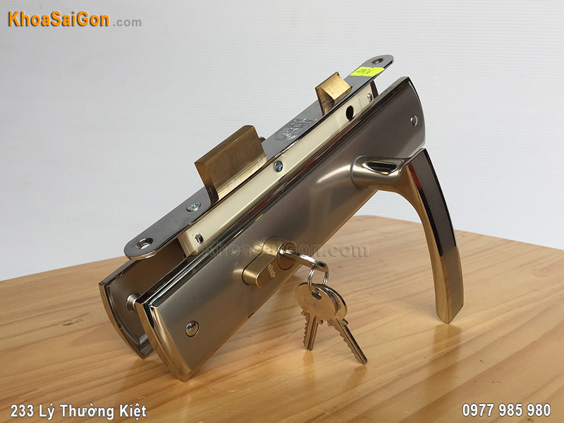Kh&oacute;a tay nắm cửa đi Việt Tiệp 04906 - 3