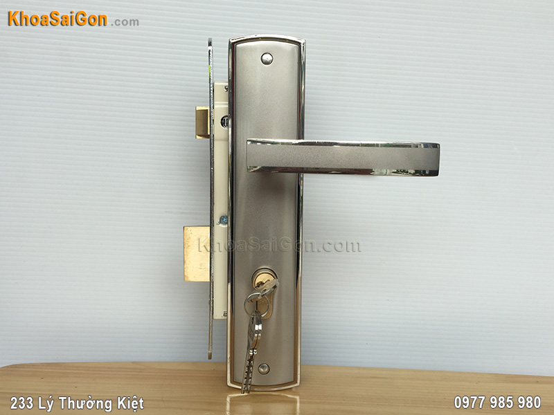 Kh&oacute;a tay nắm cửa đi Việt Tiệp 04906 - 6