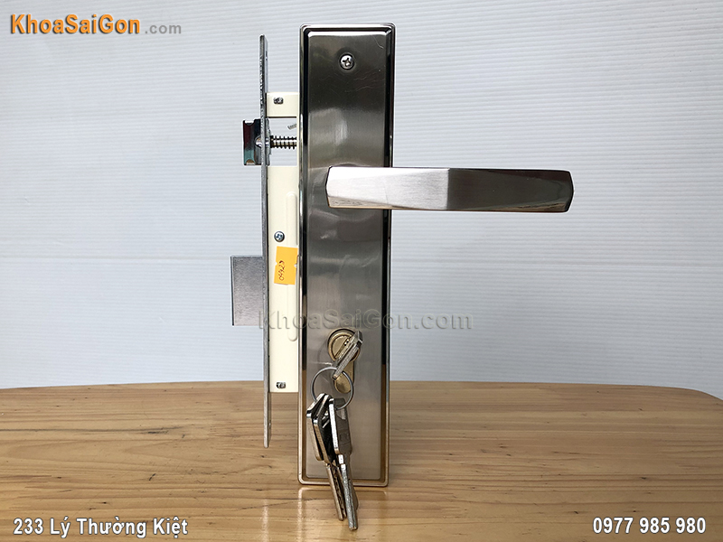 Kh&oacute;a tay gạt cửa ra v&agrave;o Việt Tiệp 04928 - 6