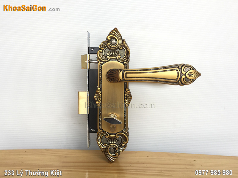 Kh&oacute;a tay nắm cửa th&ocirc;ng ph&ograve;ng Việt Tiệp 04342 - 6