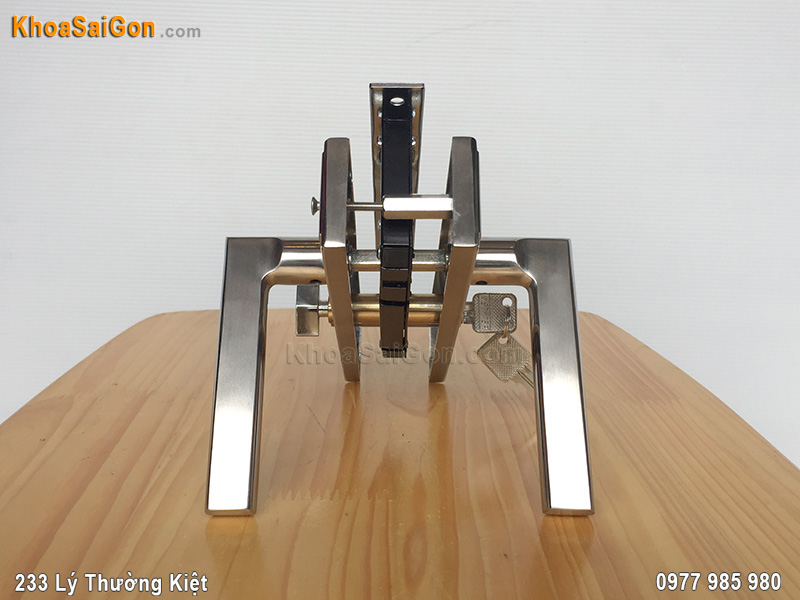Kh&oacute;a th&ocirc;ng ph&ograve;ng inox Việt Tiệp 04470 - 3