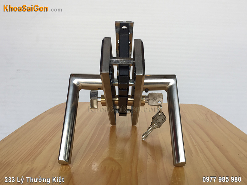 Kh&oacute;a th&ocirc;ng ph&ograve;ng inox Việt Tiệp 04474 - 2