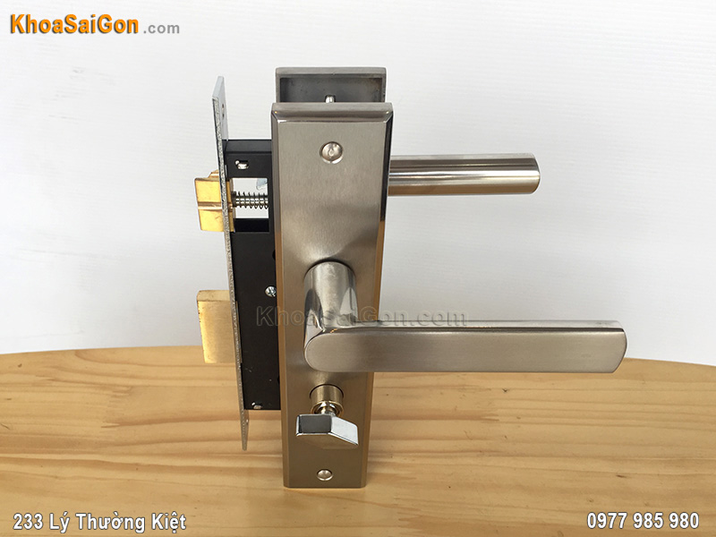 Kh&oacute;a th&ocirc;ng ph&ograve;ng inox Việt Tiệp 04474 - 4