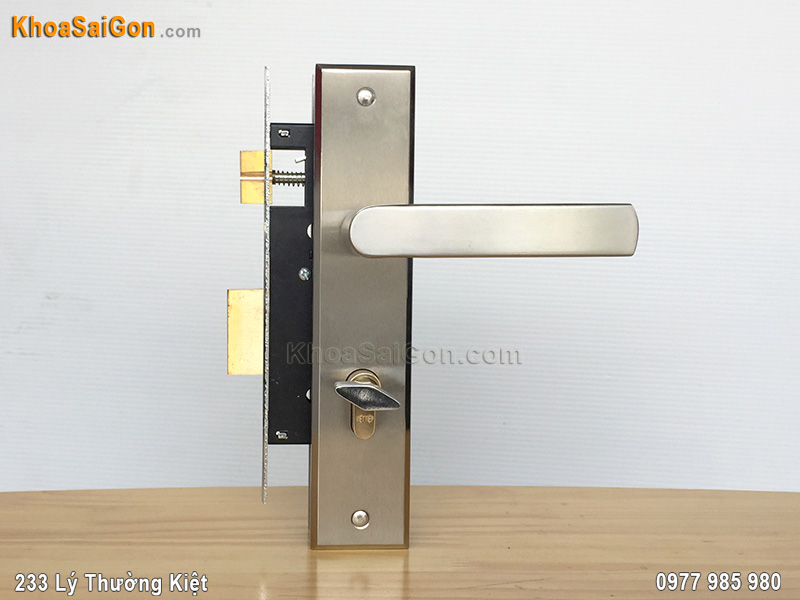 Kh&oacute;a th&ocirc;ng ph&ograve;ng inox Việt Tiệp 04474 - 6